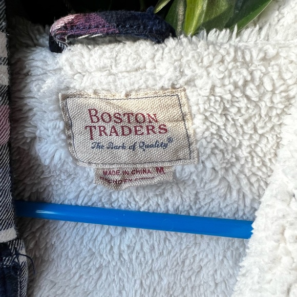 Plaid Sherpa lined Boston Traders Jacket - Picture 3 of 3